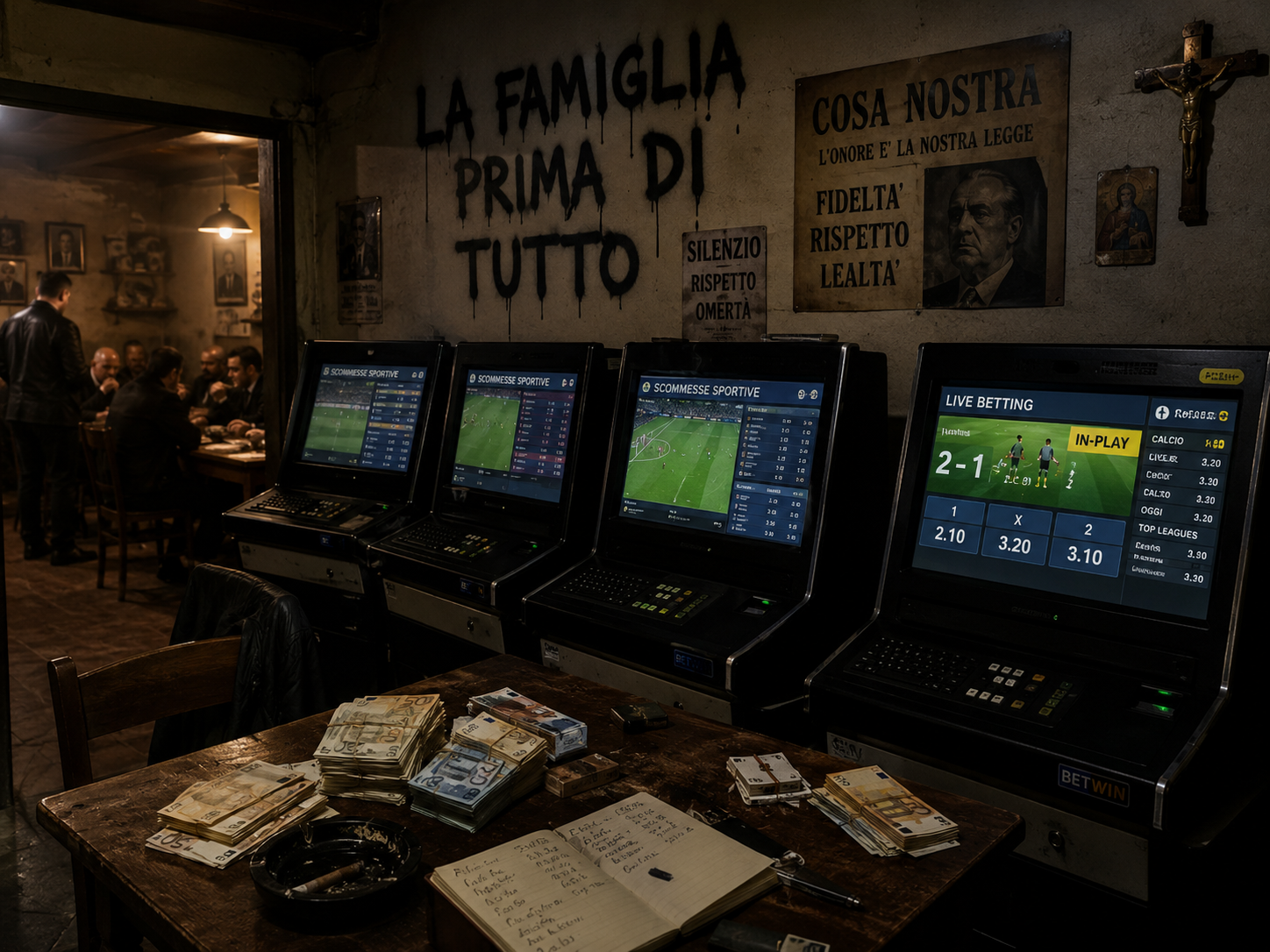 Cosa Nostra Gambling Den