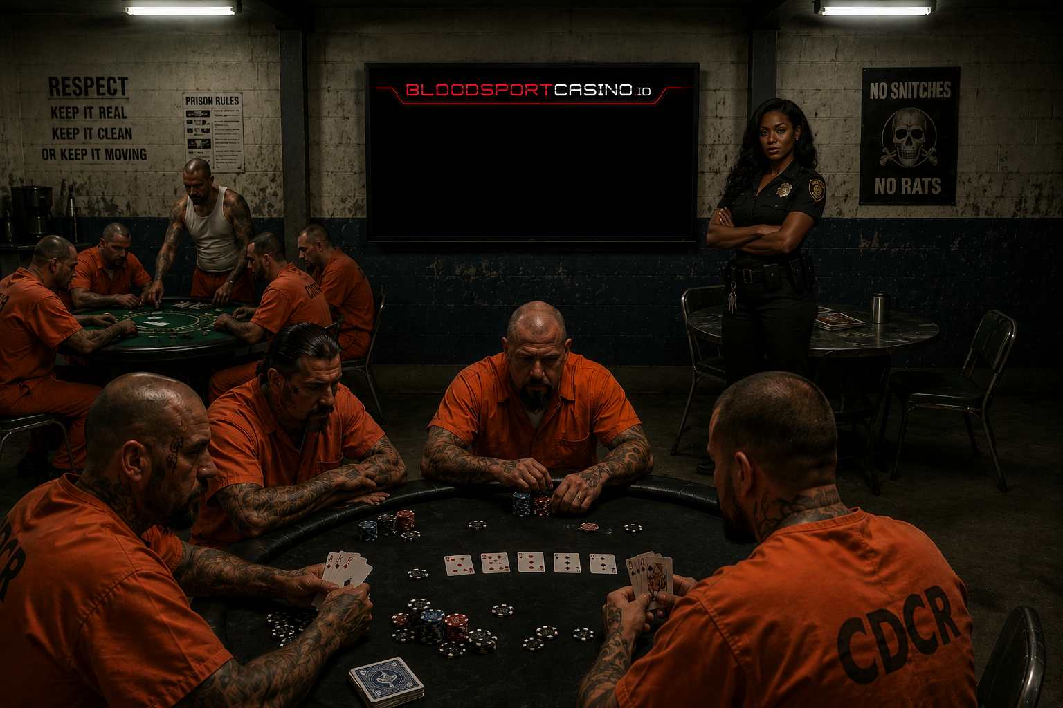 Prison-themed slot game