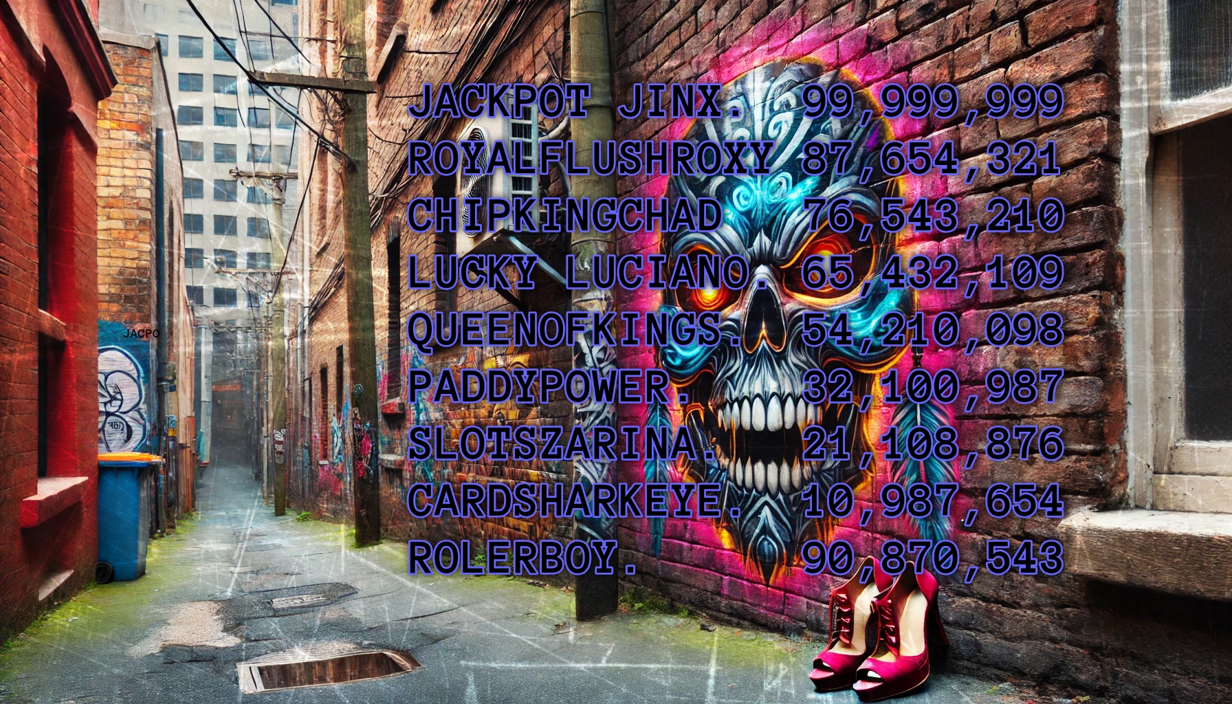Bloodsports Casino leaderboard